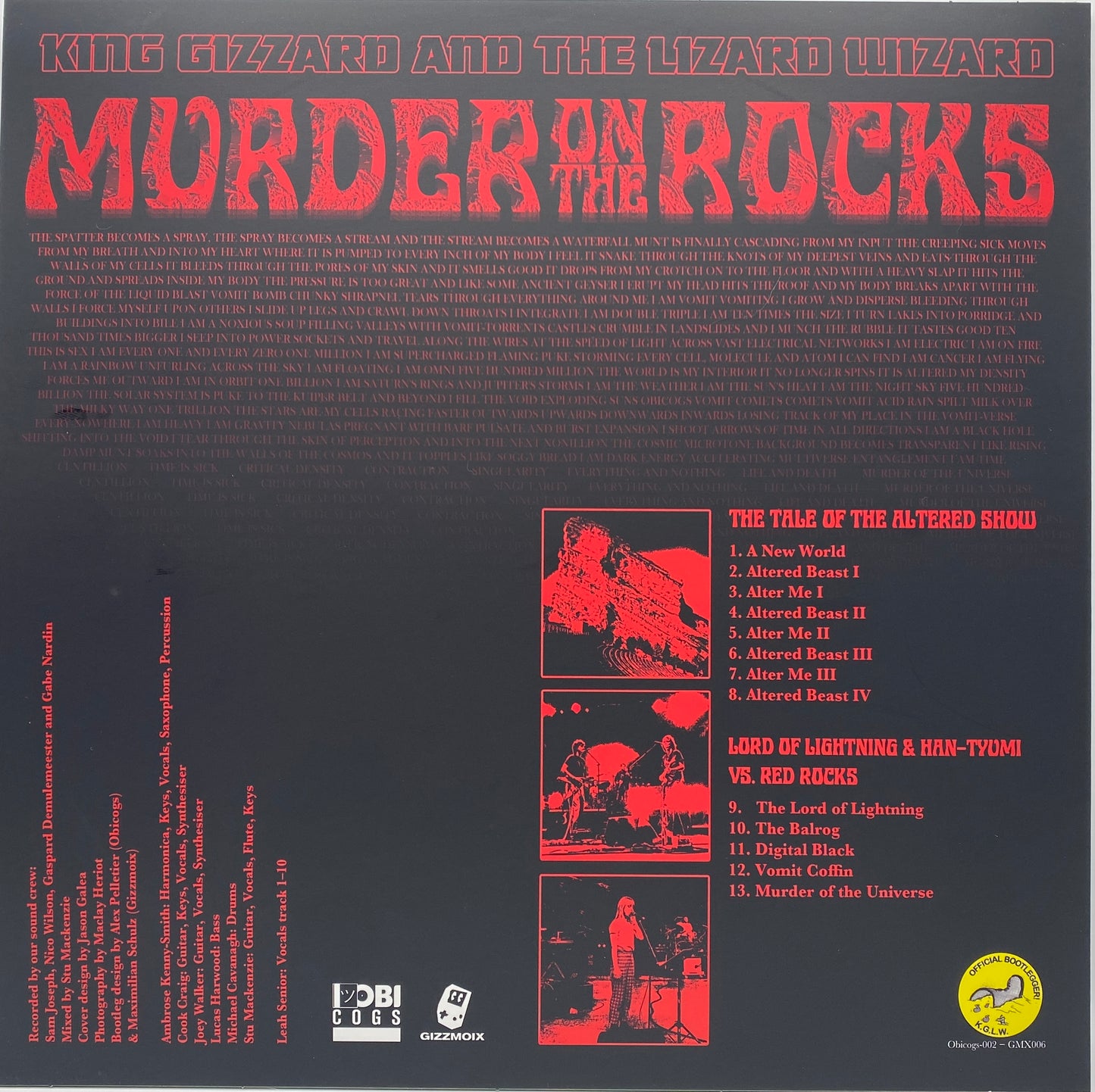 Murder on the Rocks (Obicogs)