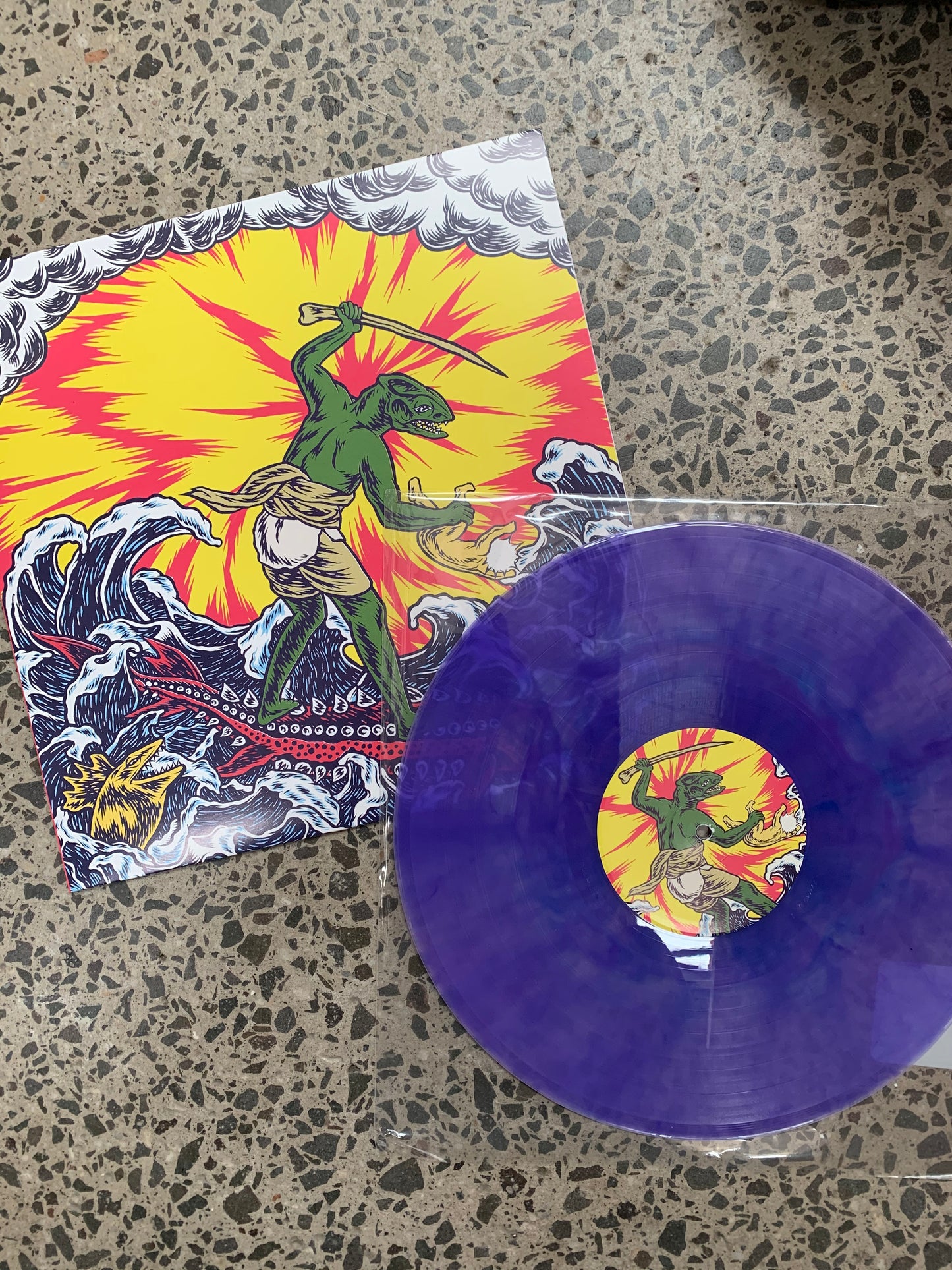 TEENAGE GIZZARD 12" Purple Vinyl (Bootleg by Magnetic South)