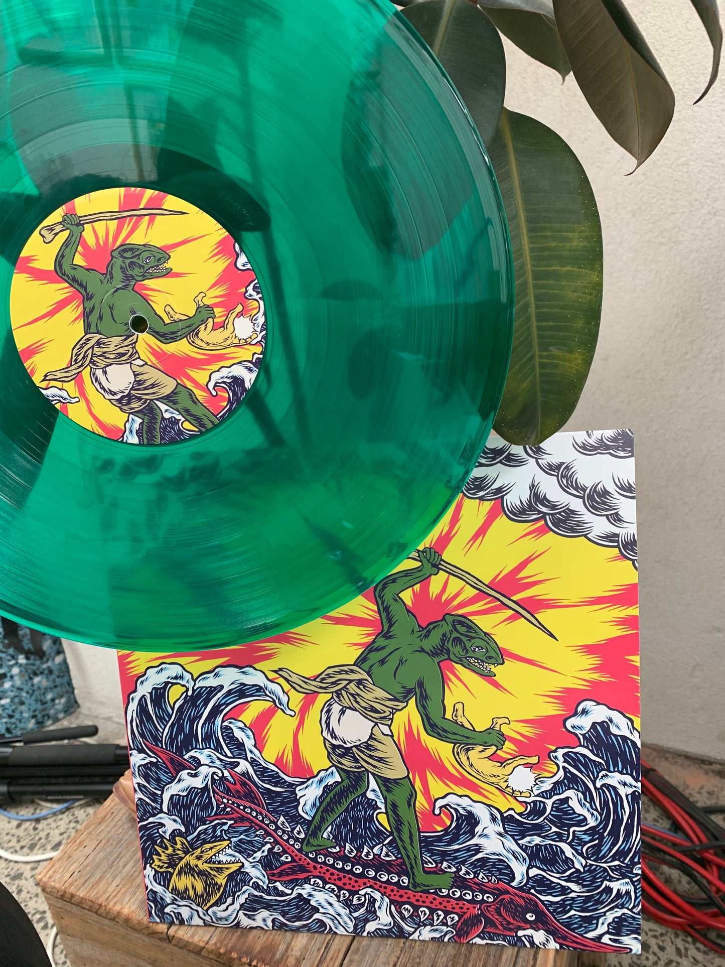 TEENAGE GIZZARD 12" Green Vinyl (Bootleg by Magnetic South)